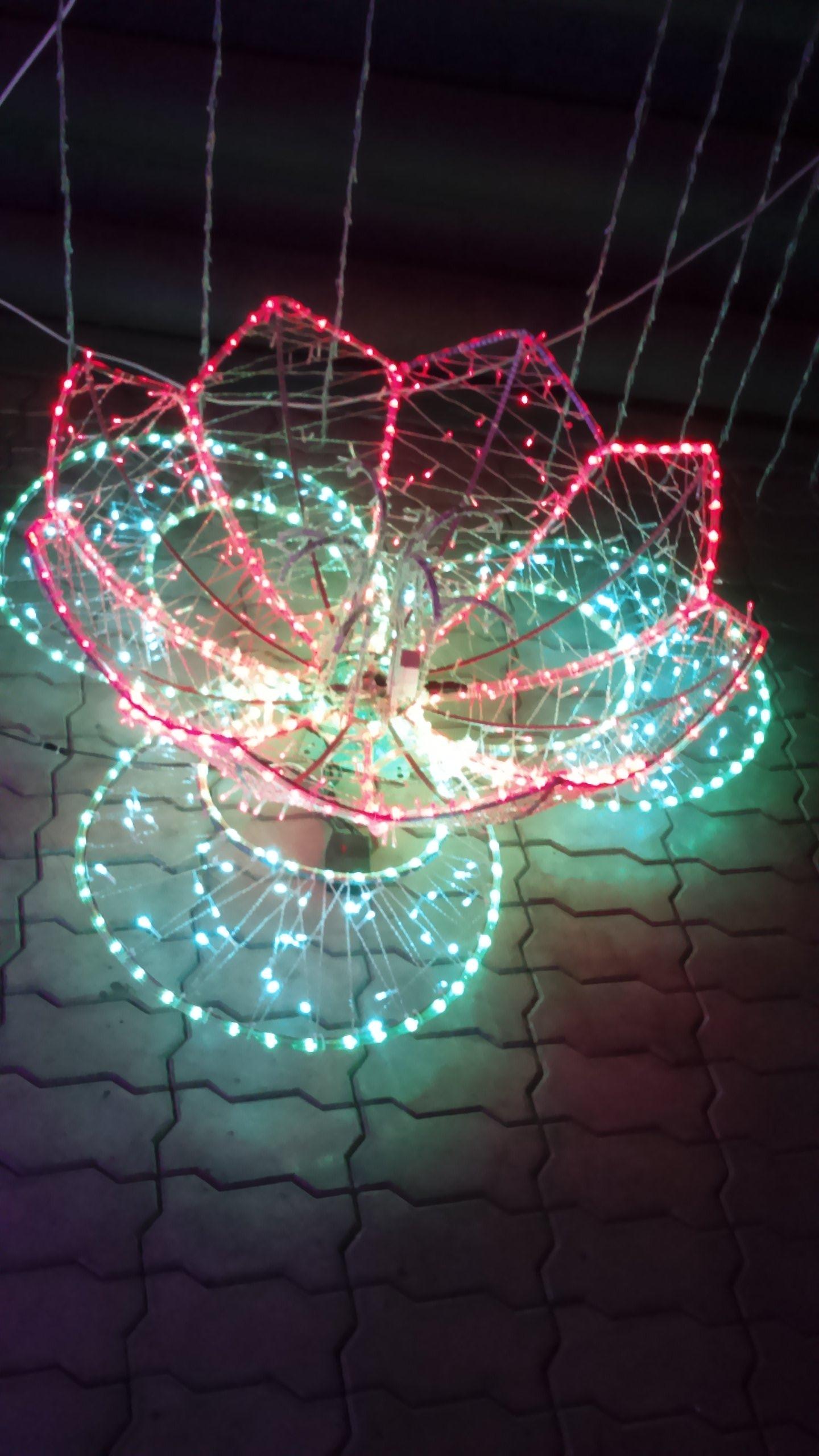 Цветок "Лотос" светодиодный  3D